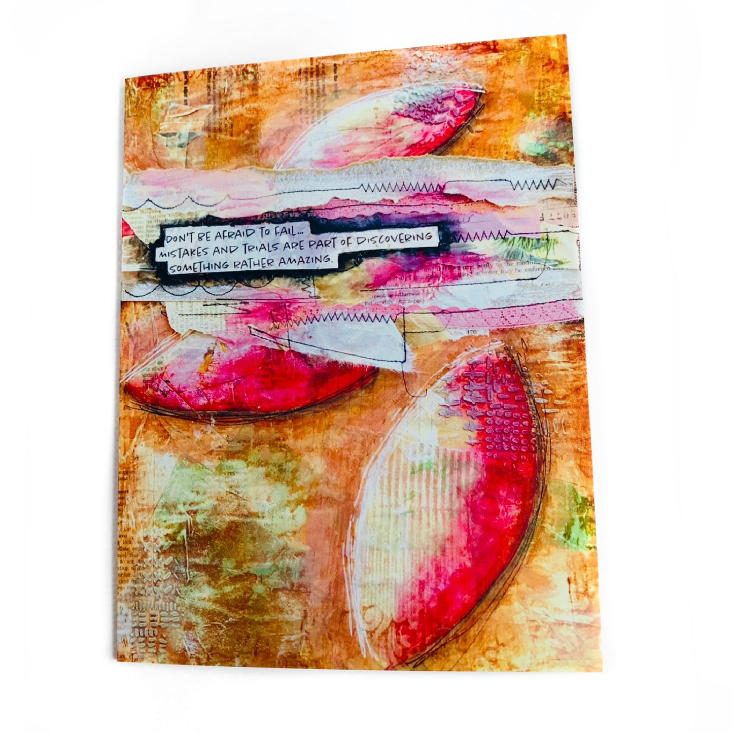 Don't Be Afraid to Fail - Notecard