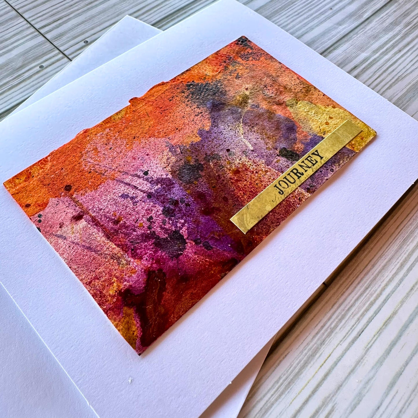 Original Artwork Notecard - Journey