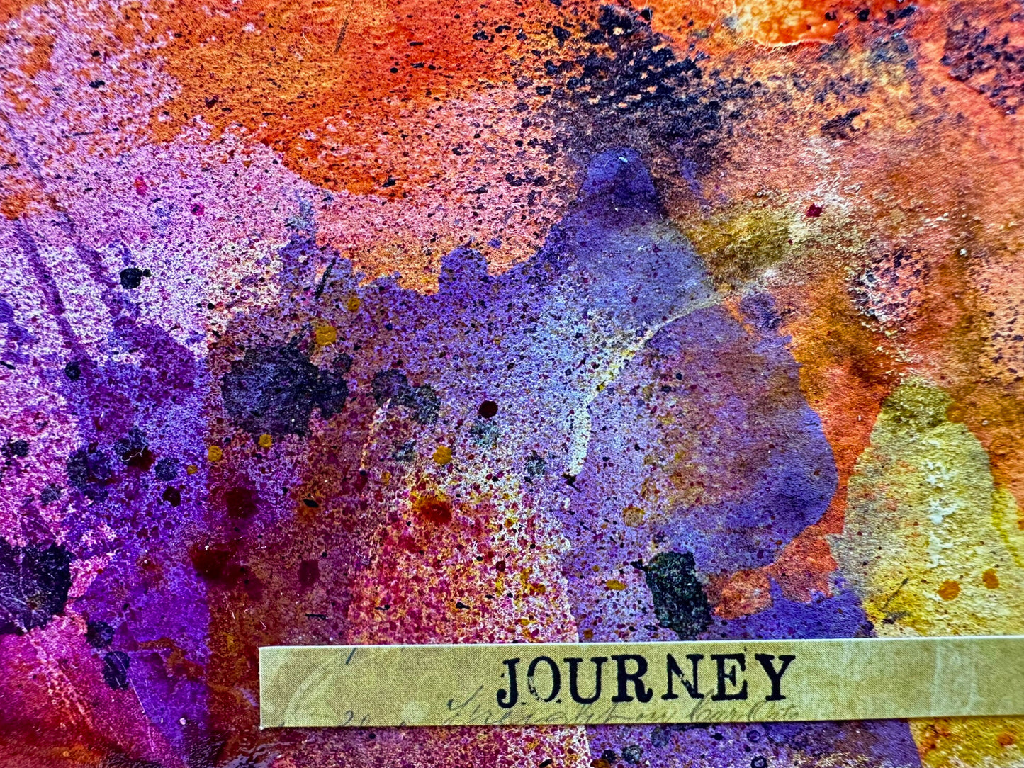 Original Artwork Notecard - Journey