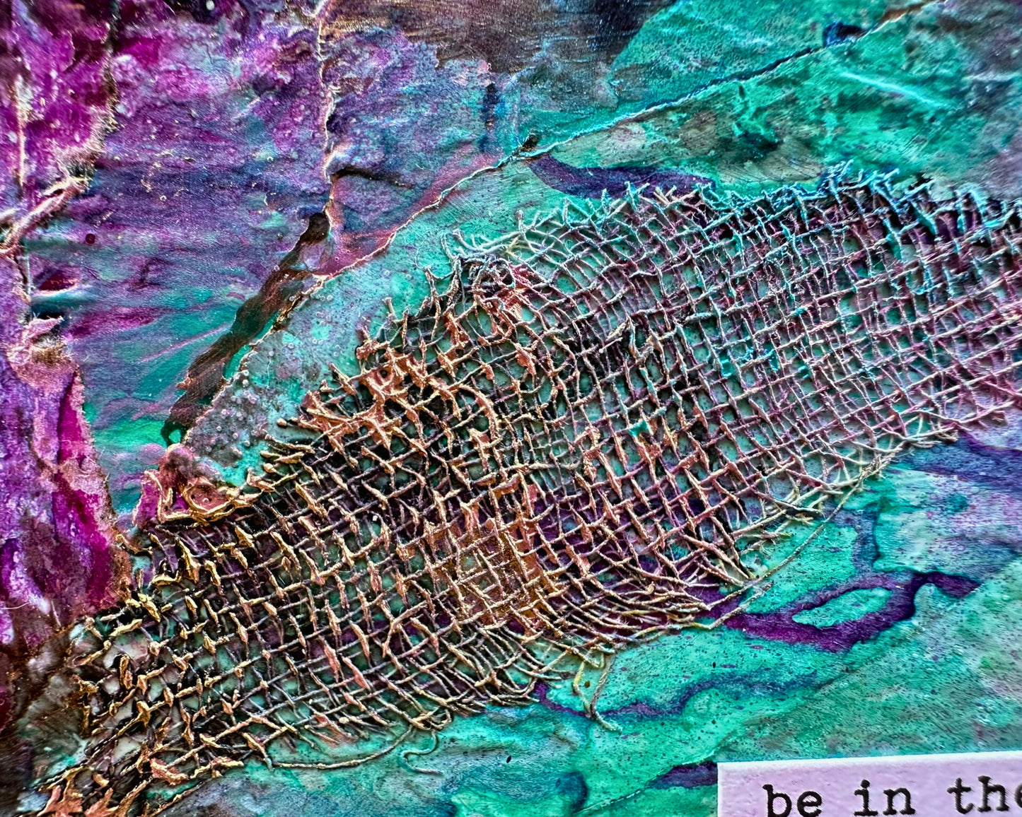 Original Artwork Notecard - Be in the Now