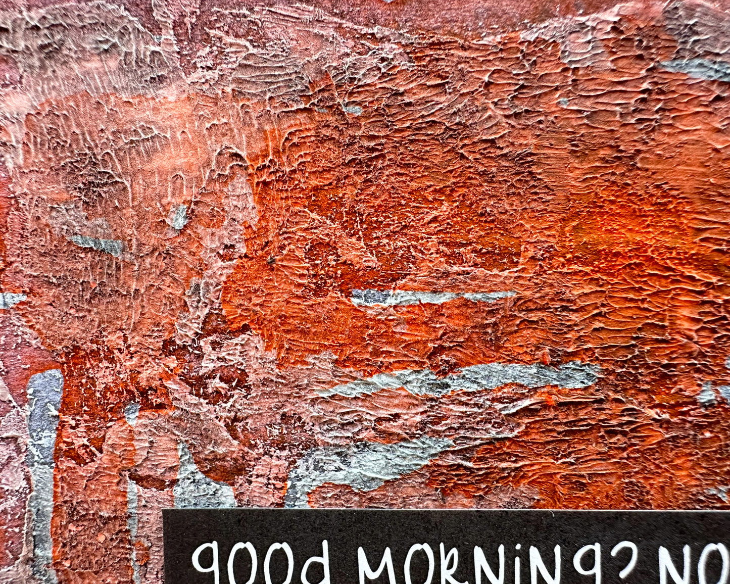 Original Artwork Notecard - Good Morning? No Such Thing