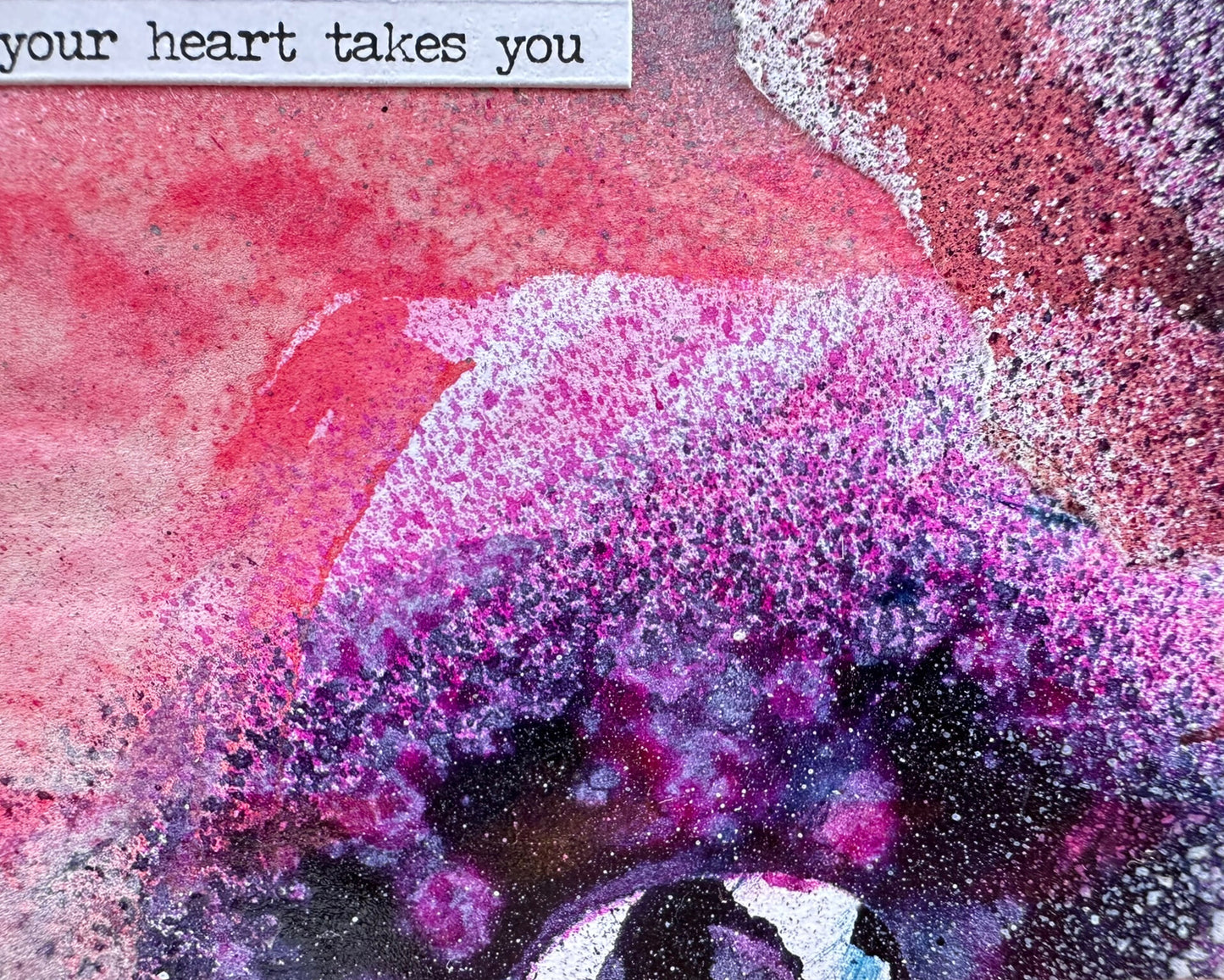 Original Artwork Notecard - Go Where Your Heart Takes You