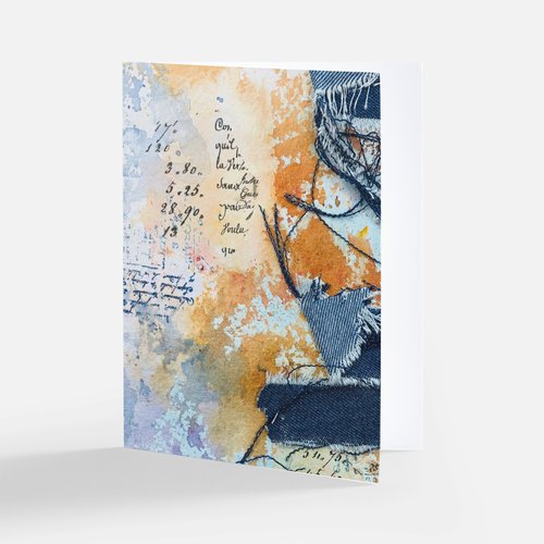 Not Blue - Notecard