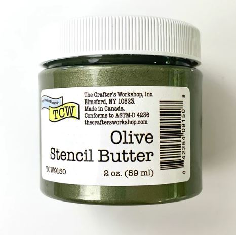 TCW Stencil Butter in Olive 2 oz