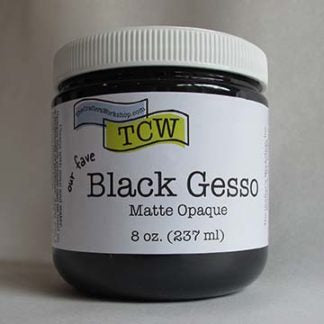 TCW Black Gesso 8oz