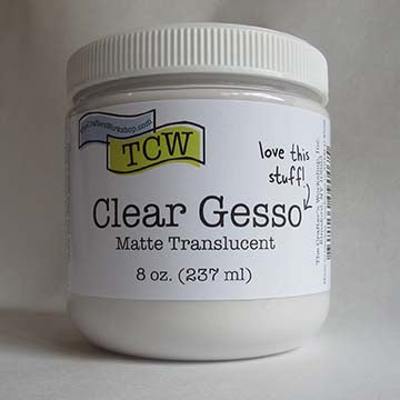 TCW Clear Gesso 8oz