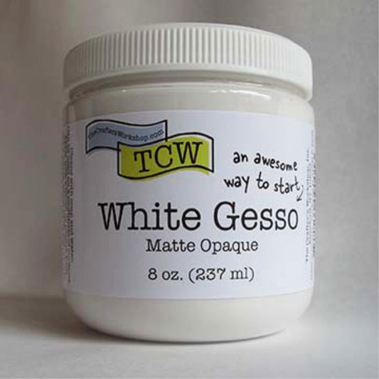 TCW White Gesso 8oz