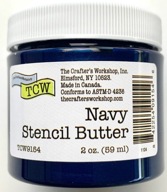 TCW Stencil Butter in Navy 2 oz
